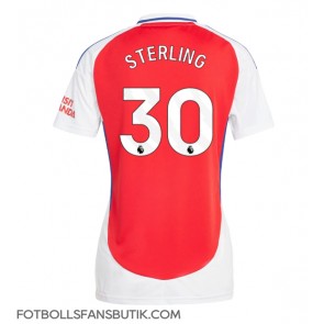 Arsenal Raheem Sterling #30 Replika Hemmatröja Damer 2024-25 Kortärmad